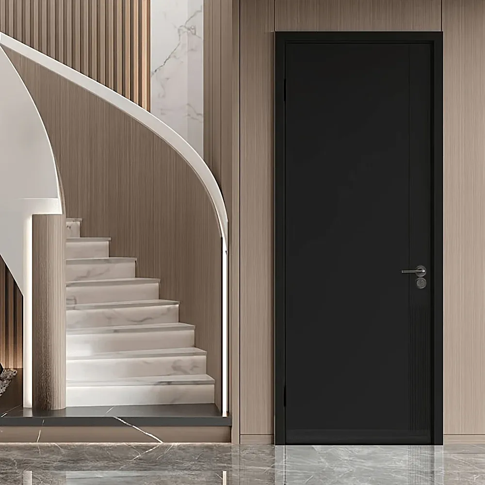 Butoir de porte, côté blocage d'espace