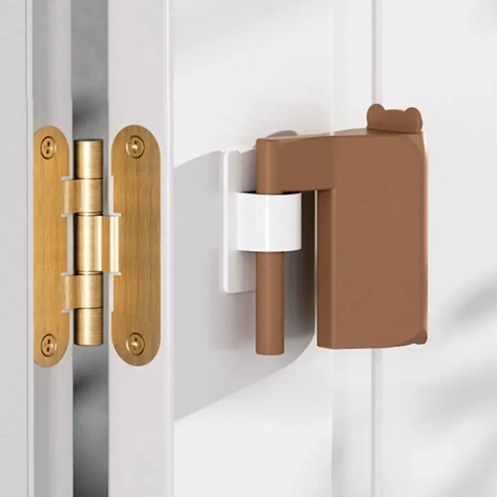 Protection anti-pincement pour charnière de porte, butoir de sécurité pour bébé et enfant 3
