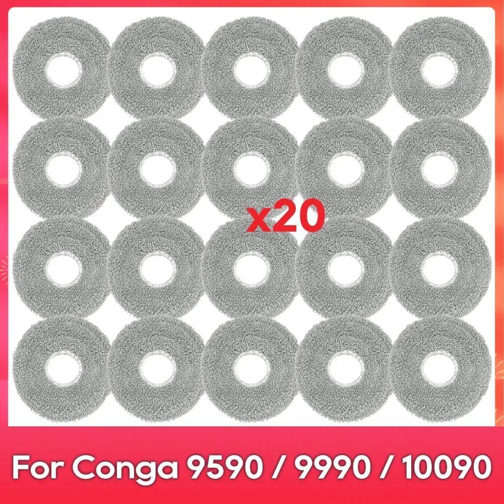 Compatible avec (Conga 9590 / 9990 / 10090 AI Spin Revolution Ultra Power Home) : Brosse principale, brosse latérale, filtre, serpillière, sac à poussière, accessoire

Wait, that's the original English-free text already in French mostly; translating properly:

Compatible avec Conga 9590 / 9990 / 10090 AI Spin Revolution Ultra Power Home : brosse principale, brosse latérale, filtre, balai-serpillière, sac à poussière, accessoire 29