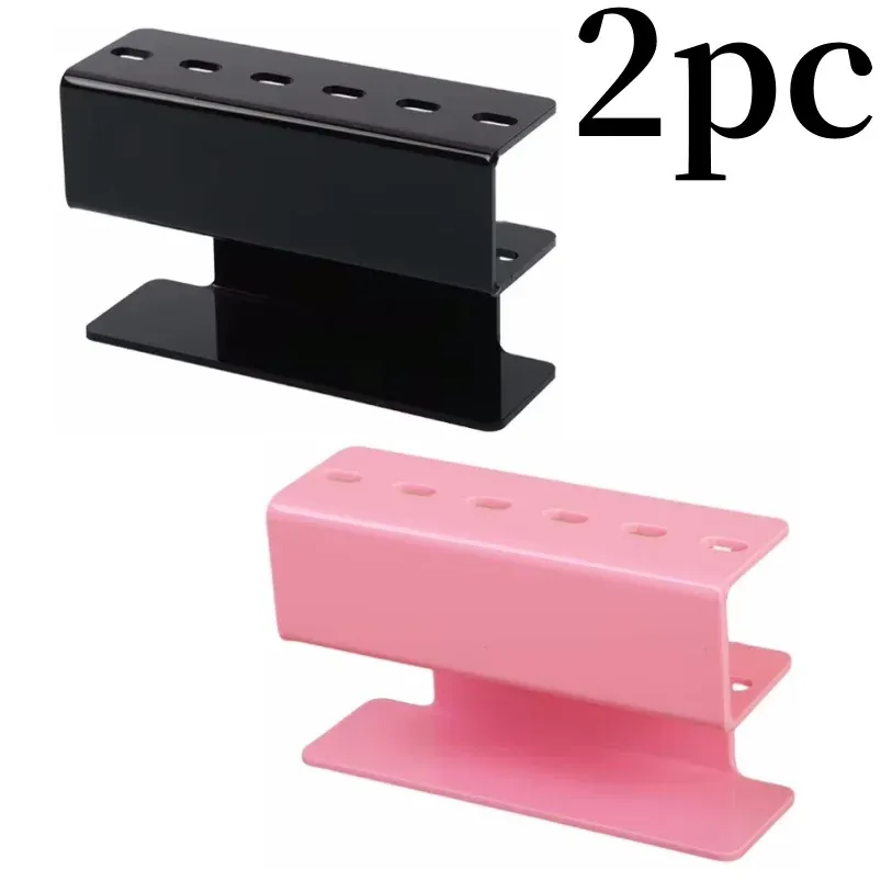Support de rangement pour pincettes en acrylique à 6 emplacements, présentoir professionnel pour extensions de cils 12