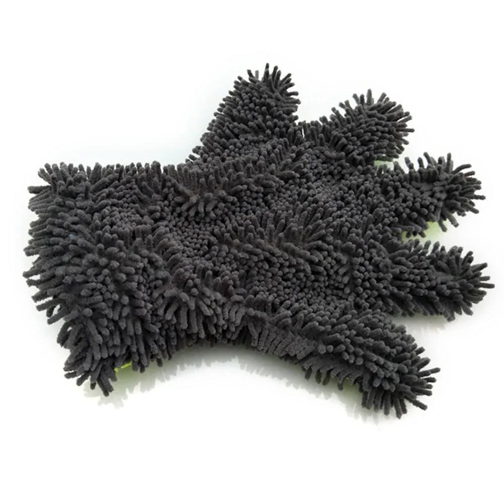 Gant de lavage de voiture en microfibre