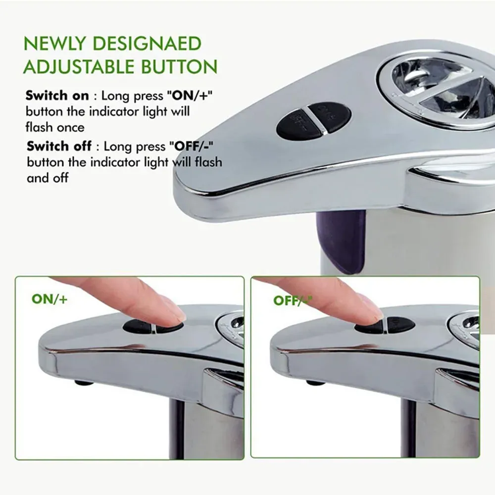 Distributeur de savon intelligent, finition raffinée