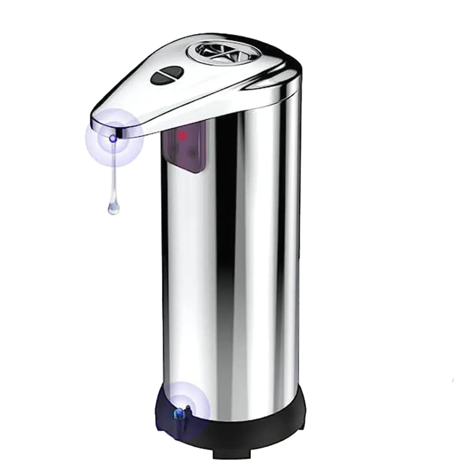 Distributeur de savon intelligent à induction en acier inoxydable, distributeur automatique de savon liquide avec grande capacité pour salle de bain 8