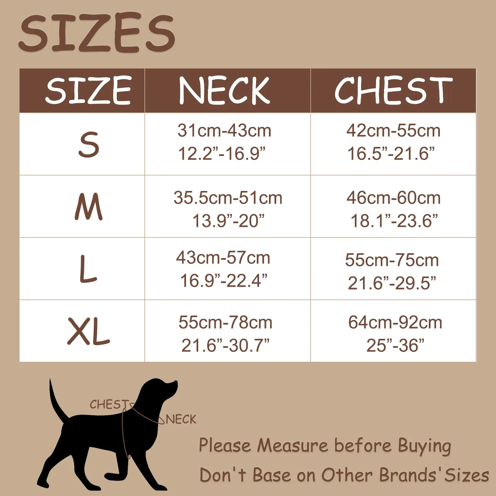 Harnais de luxe pour chien couleur chocolat