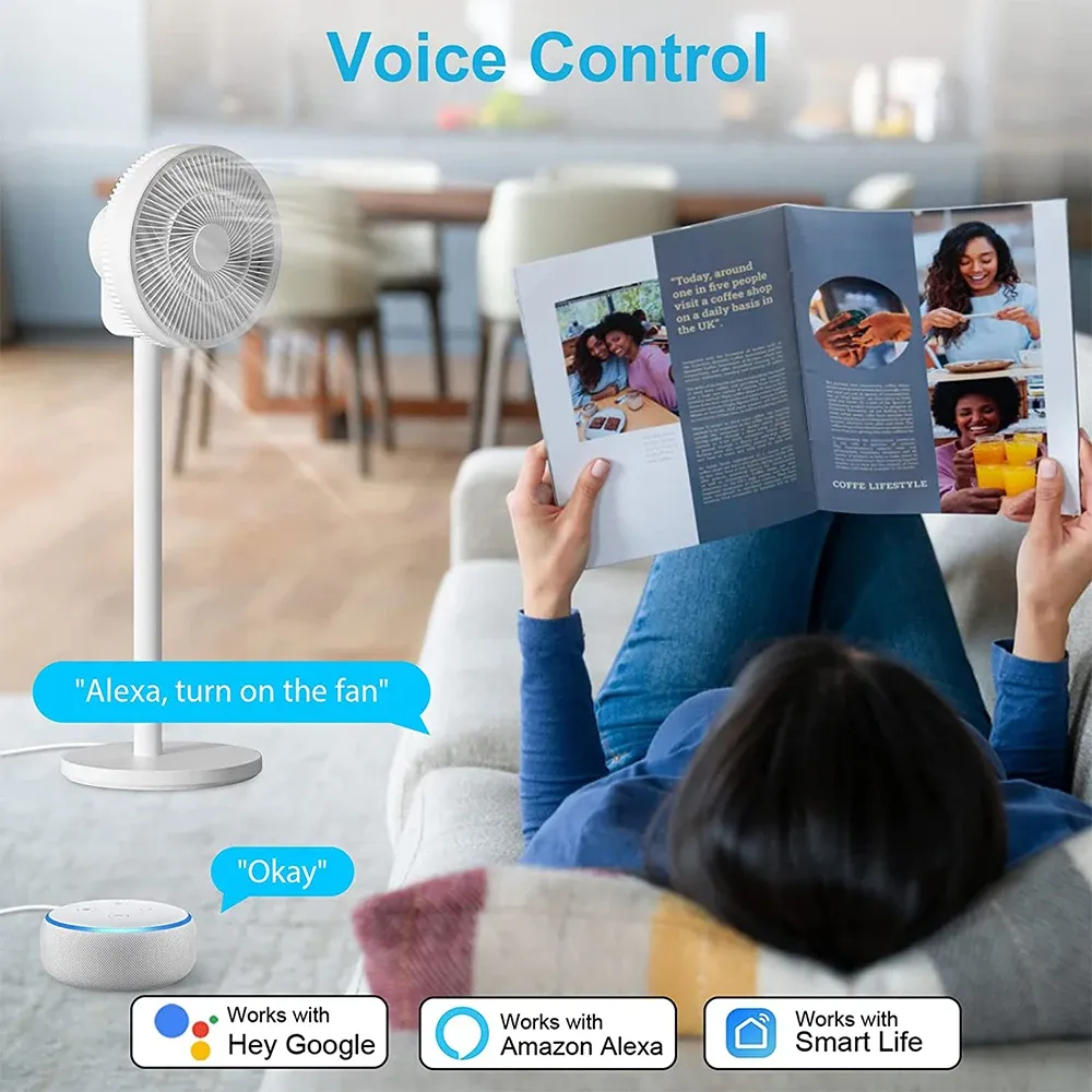 Prise connectée intelligente Tuya 16 A Zigbee/Wi-Fi avec suivi de consommation, compatible Alexa et Google Home 6