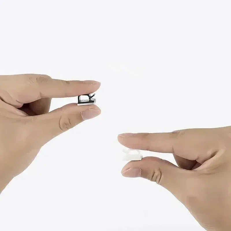Clips adhésifs de gestion de câbles (lot de 10 à 50 pièces) pour voiture, maison et bureau 4