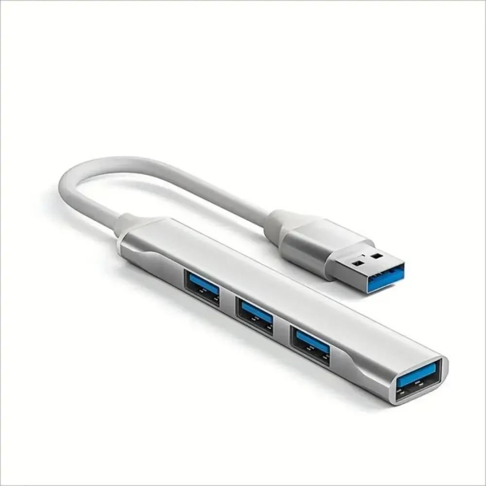 Hub USB-C vu de dessus avec ses connecteurs