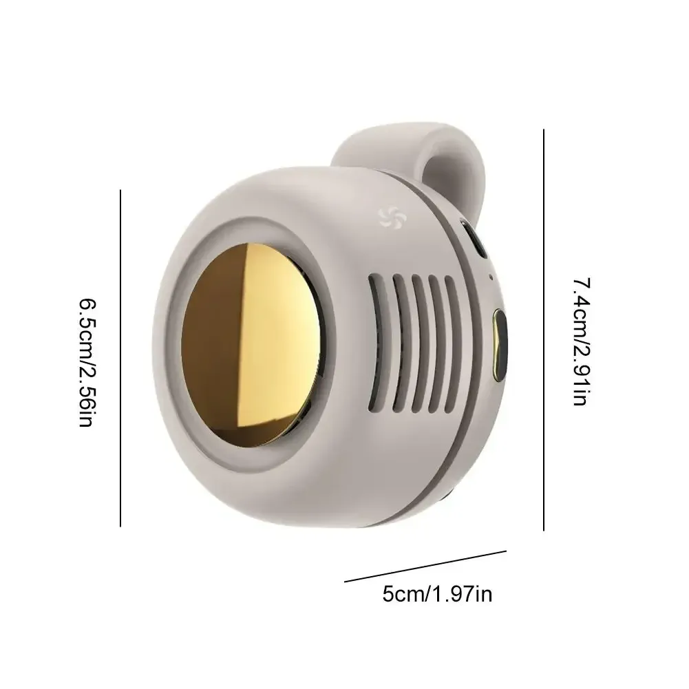 Ventilateur portable silencieux, vue d'ensemble du design