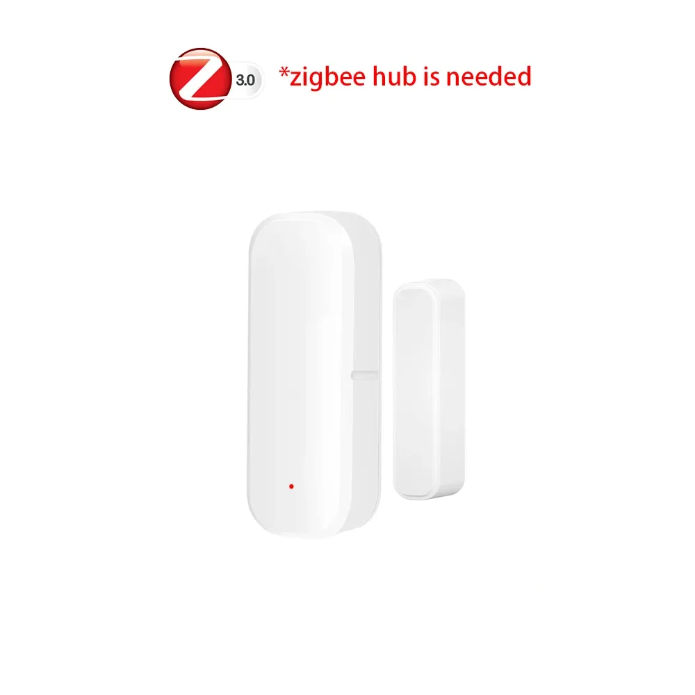 Capteur d'ouverture Zigbee pour porte et fenêtre, compatible Tuya et Smart Life, alarme de sécurité pour maison connectée 8