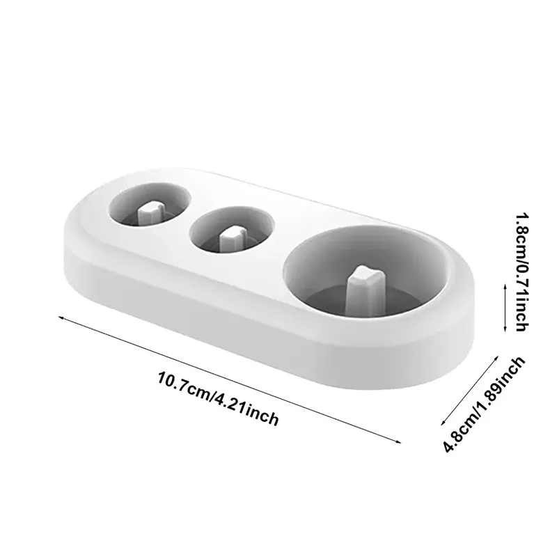 Support de brosse à dents électrique compatible Oral-B, base de remplacement pour rangement de salle de bain 3