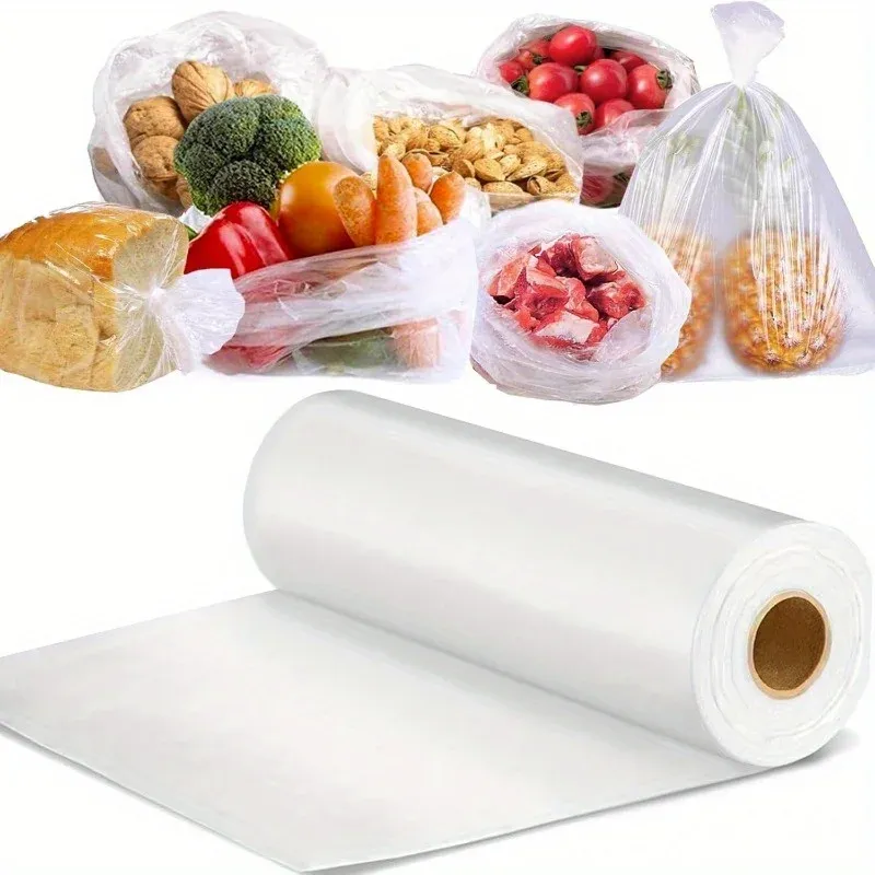 Wait, the title is already in French. Here is a cleaner version:

200 sacs de conservation alimentaire transparents grand format, résistants et sûrs, idéaux pour les fruits, les légumes et les produits frais, pour une cuisine bien organisée 2