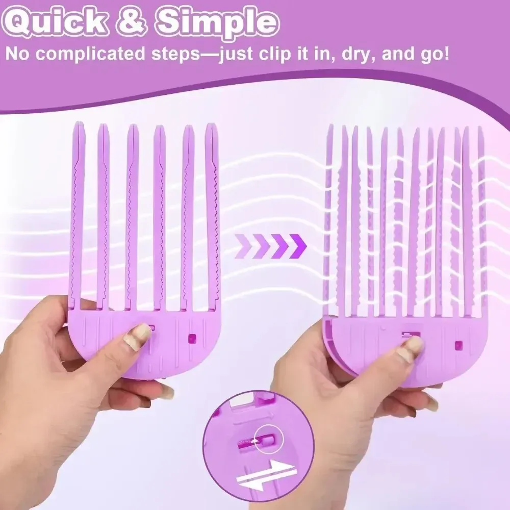 Pinces volumisantes pour racines et pinces à friser pour frange, outil de coiffure pour femmes 6