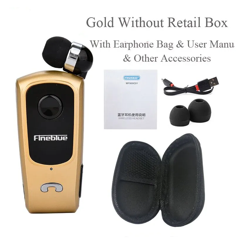 Casque sans fil Bluetooth portable FineBlue F920, écouteurs intra-auriculaires rétractables en forme de lotus, mains libres 8