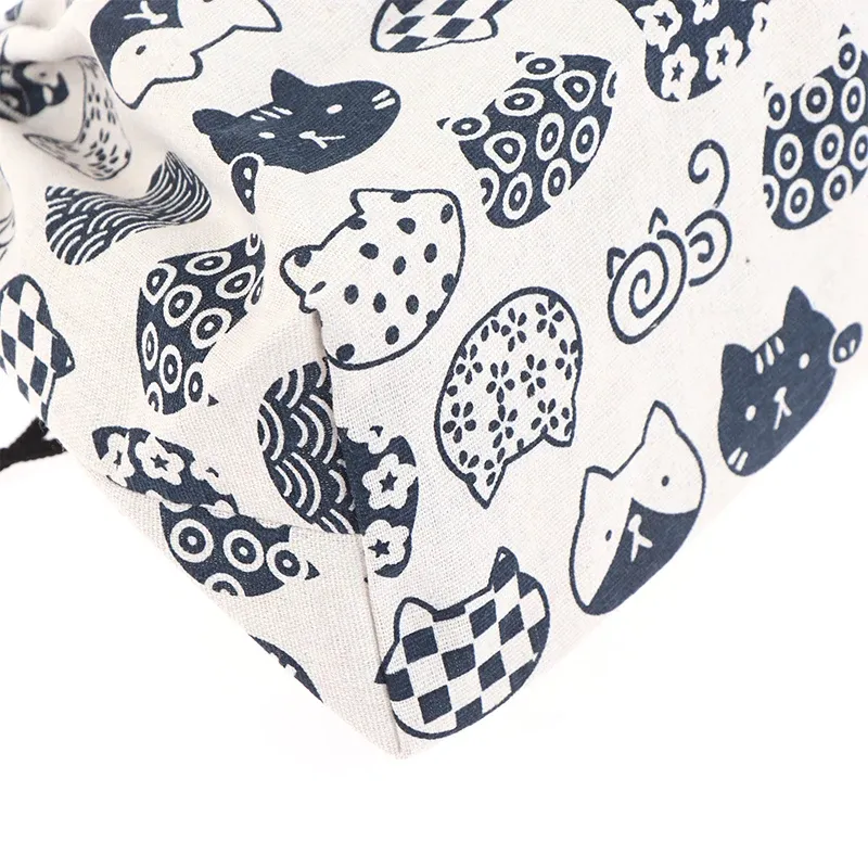 Sac de rangement pour boîte à lunch, style minimaliste