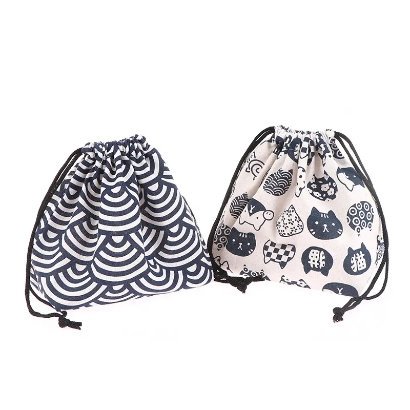 Sac de rangement pour boîte à lunch, finitions soignées