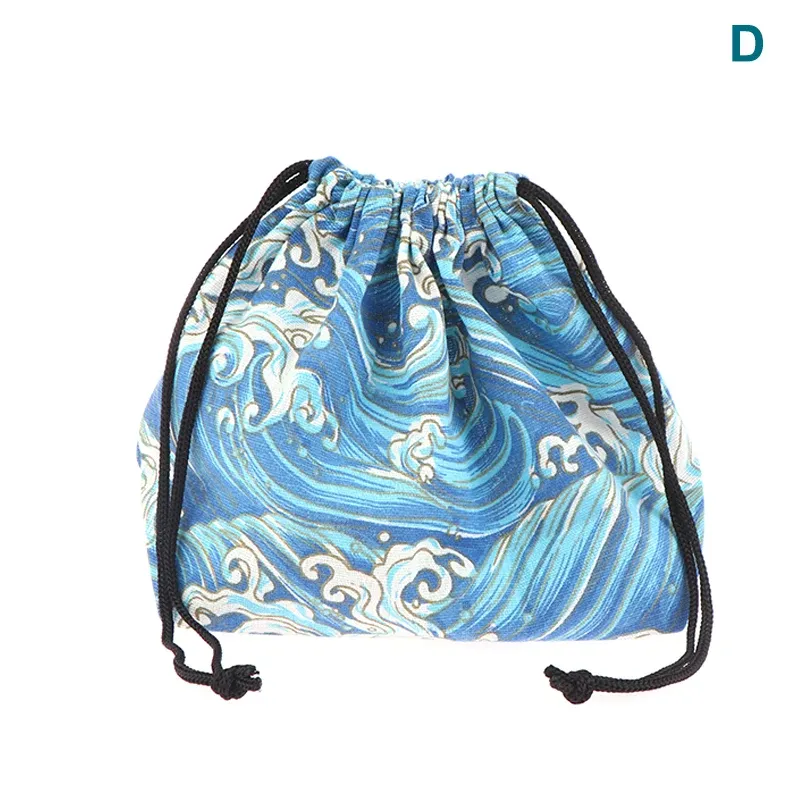 Sac de rangement pour boîte à lunch de style japonais, idéal pour voyage, pique-nique et camping, portable et lavable 7