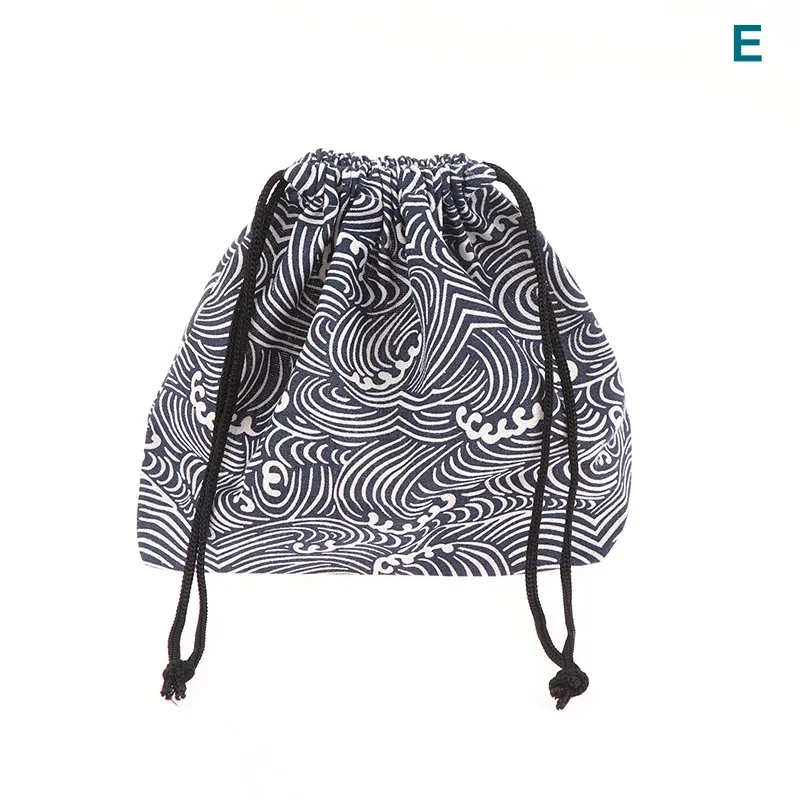 Sac de rangement pour boîte à lunch de style japonais, idéal pour voyage, pique-nique et camping, portable et lavable 9