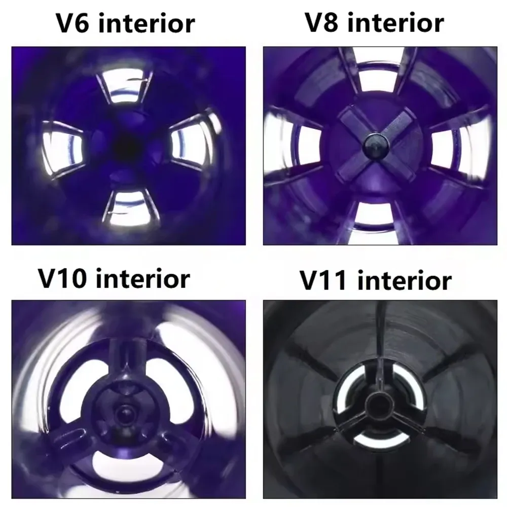 Barre de rouleau pour aspirateur sans fil, vue détaillée