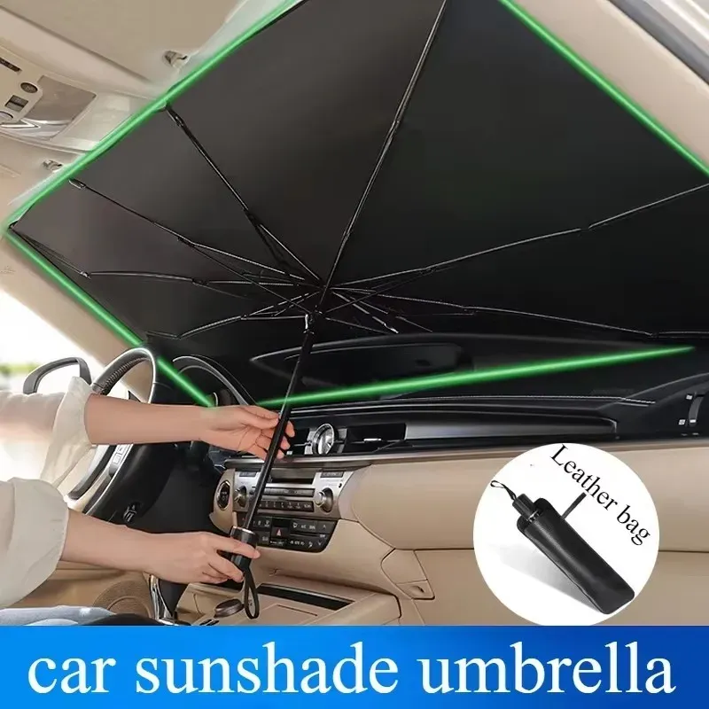 Pare-soleil pour pare-brise avant de voiture, protection solaire d'été et isolation de l'habitacle