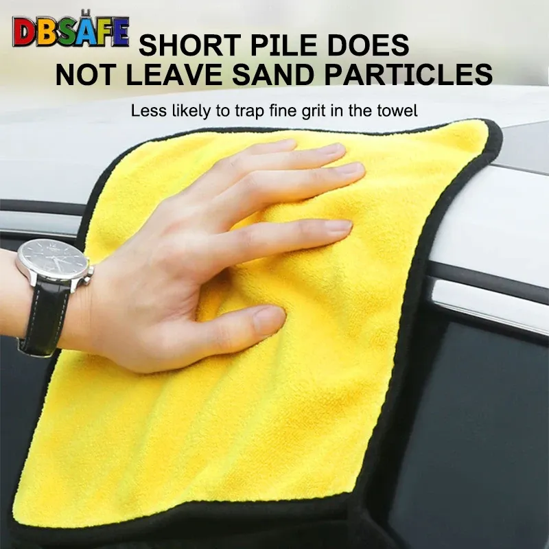 Serviette de séchage en microfibre haut de gamme pour voiture 5