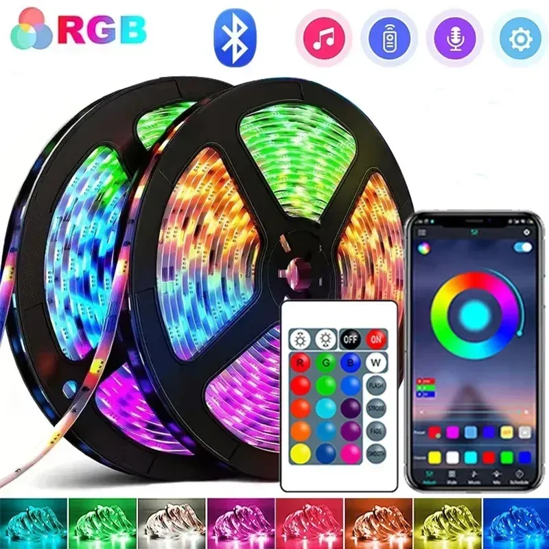 Bande lumineuse LED RGB pour éclairage d'ambiance
