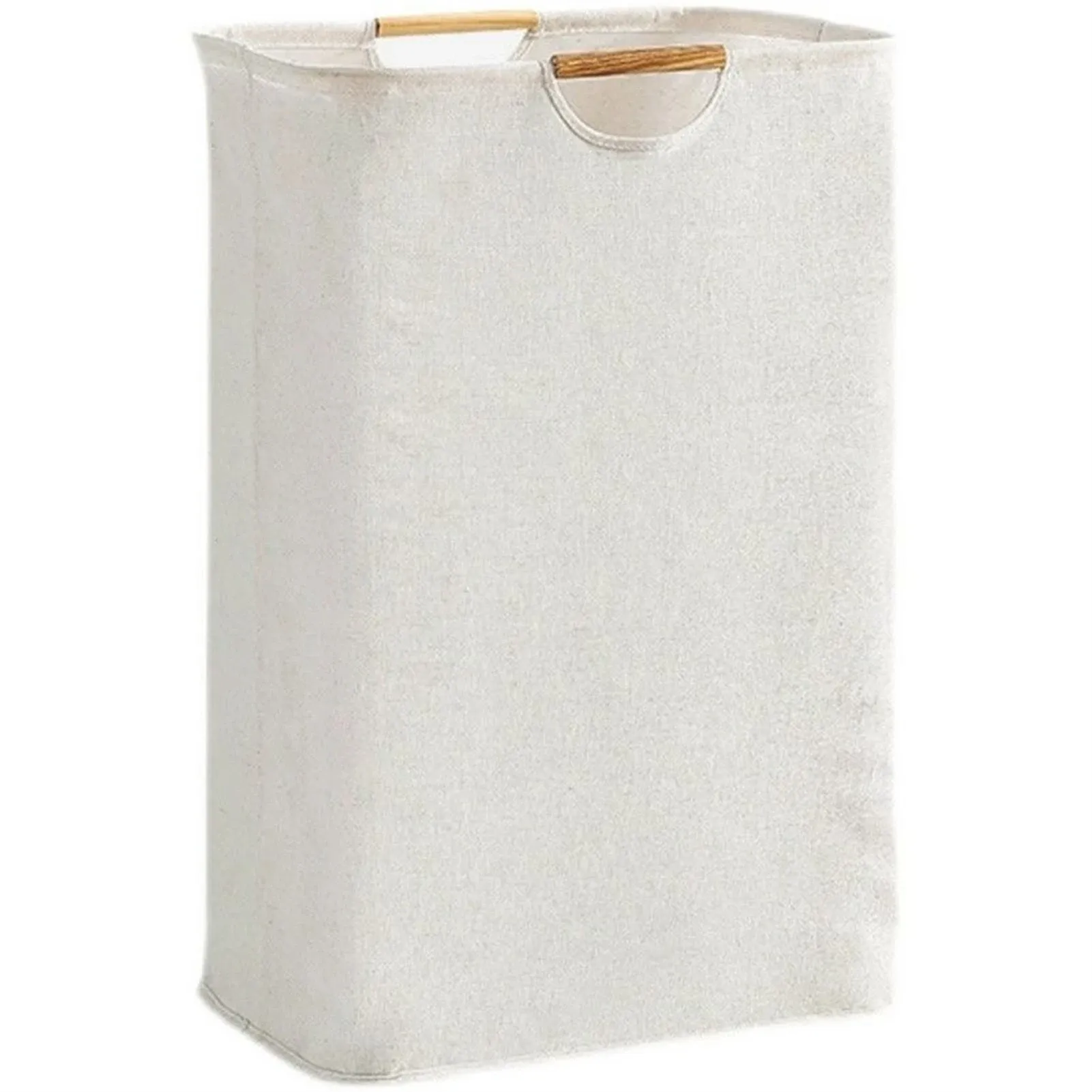 Panier à linge imperméable en coton et lin, pliable, grande taille 7