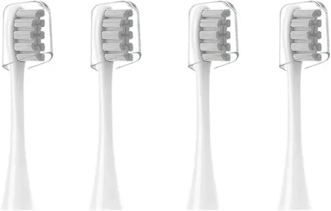 Brossettes de rechange pour brosse à dents électrique, lot de 4, compatibles Oclean X Pro Elite, X, X Pro, Flow, F1 et Air 2, avec capuchon de protection 8