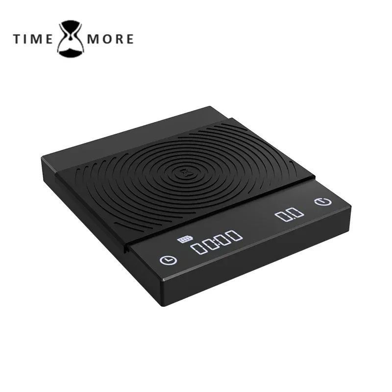 TIMEMORE Balance de cuisine numérique Black Mirror Basic avec minuteur, rechargeable en USB, pour café et aliments - Image 1