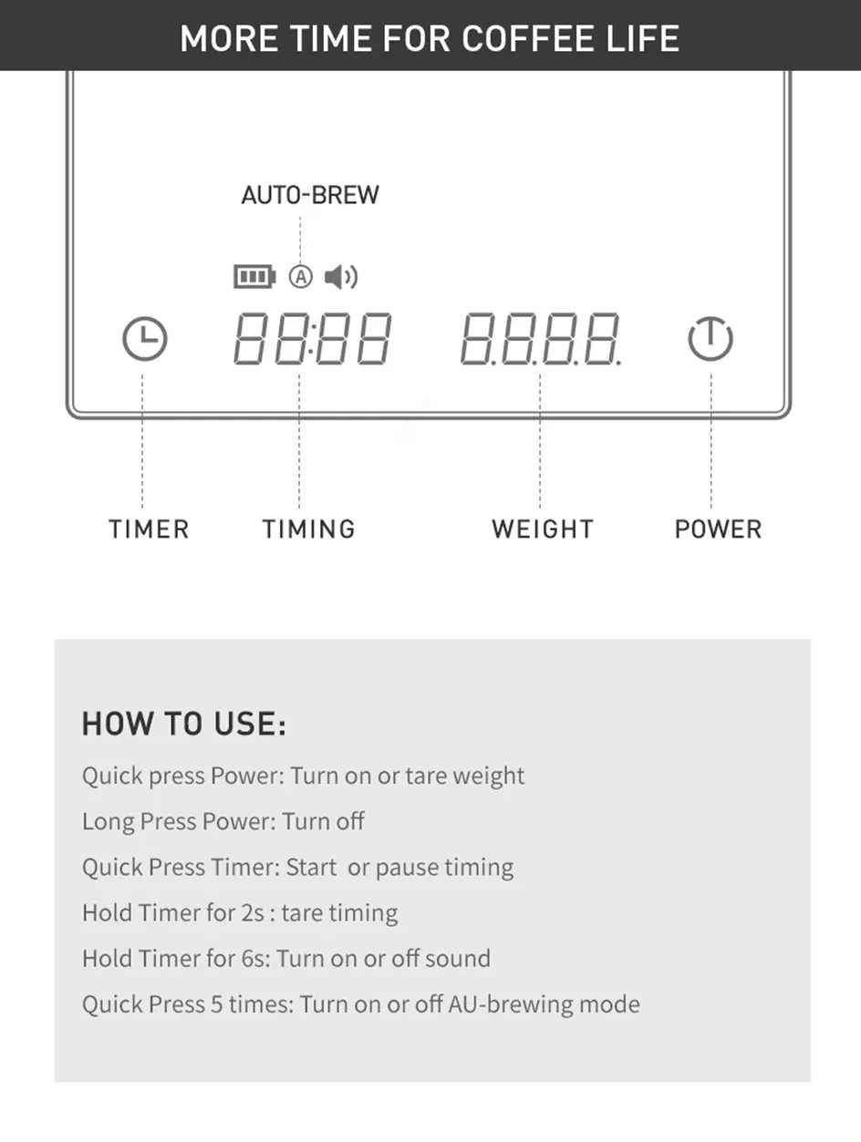 TIMEMORE Store Noir Basic sous un autre angle