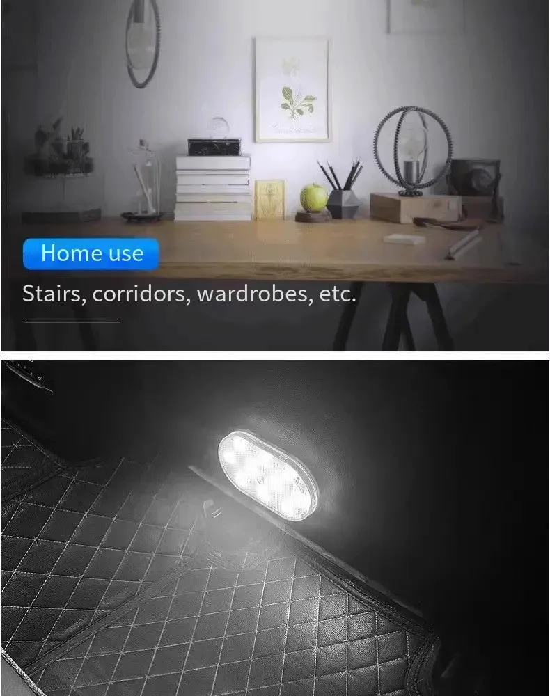Lampe LED dans un espace de rangement