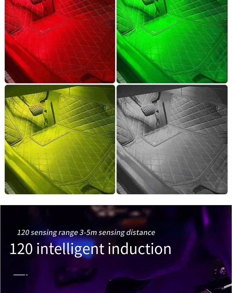Lampe LED fixée près d'une porte