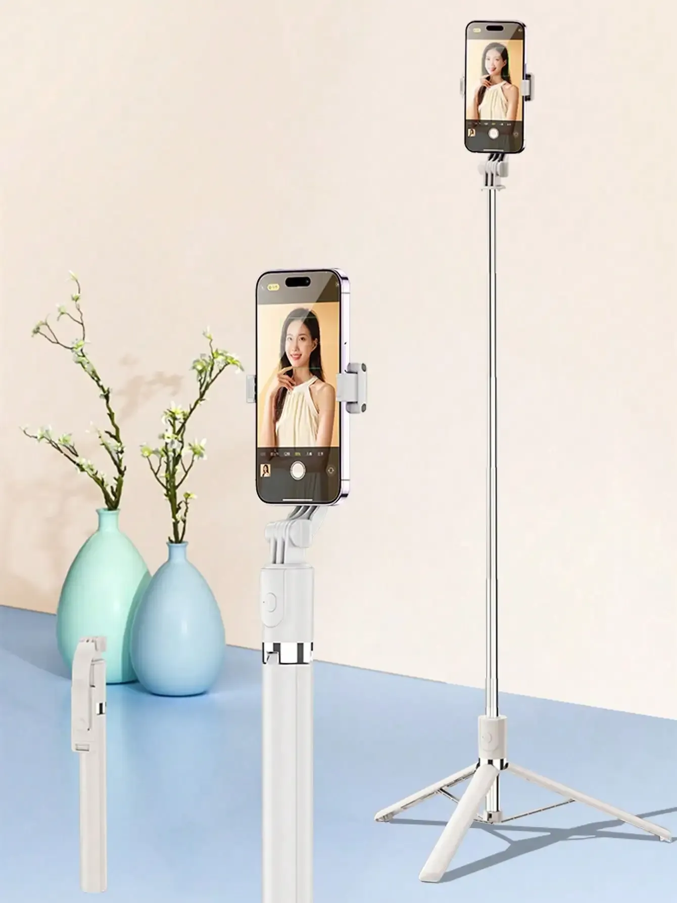 Détail de la perche selfie sans fil
