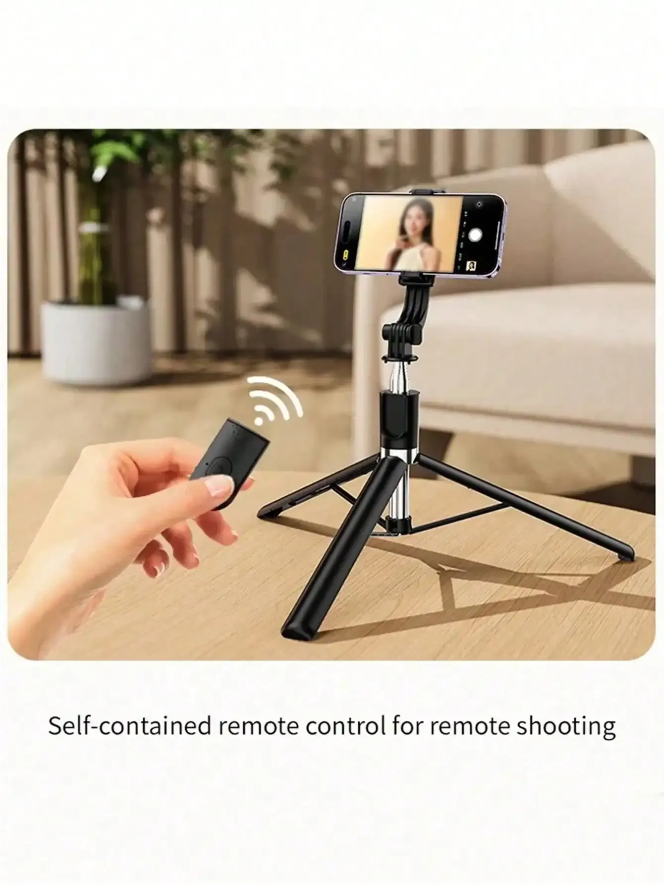 Perche selfie pliable pour un transport facile