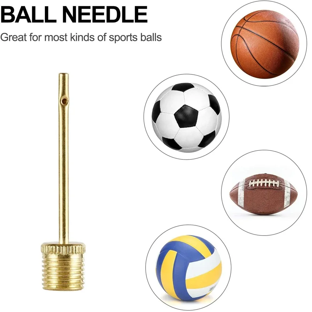 Adaptateur de valve pour pneu, aiguille de gonflage, embout pour ballon et adaptateur pour pompe à air Xiaomi et autres gonfleurs électriques compatibles 4