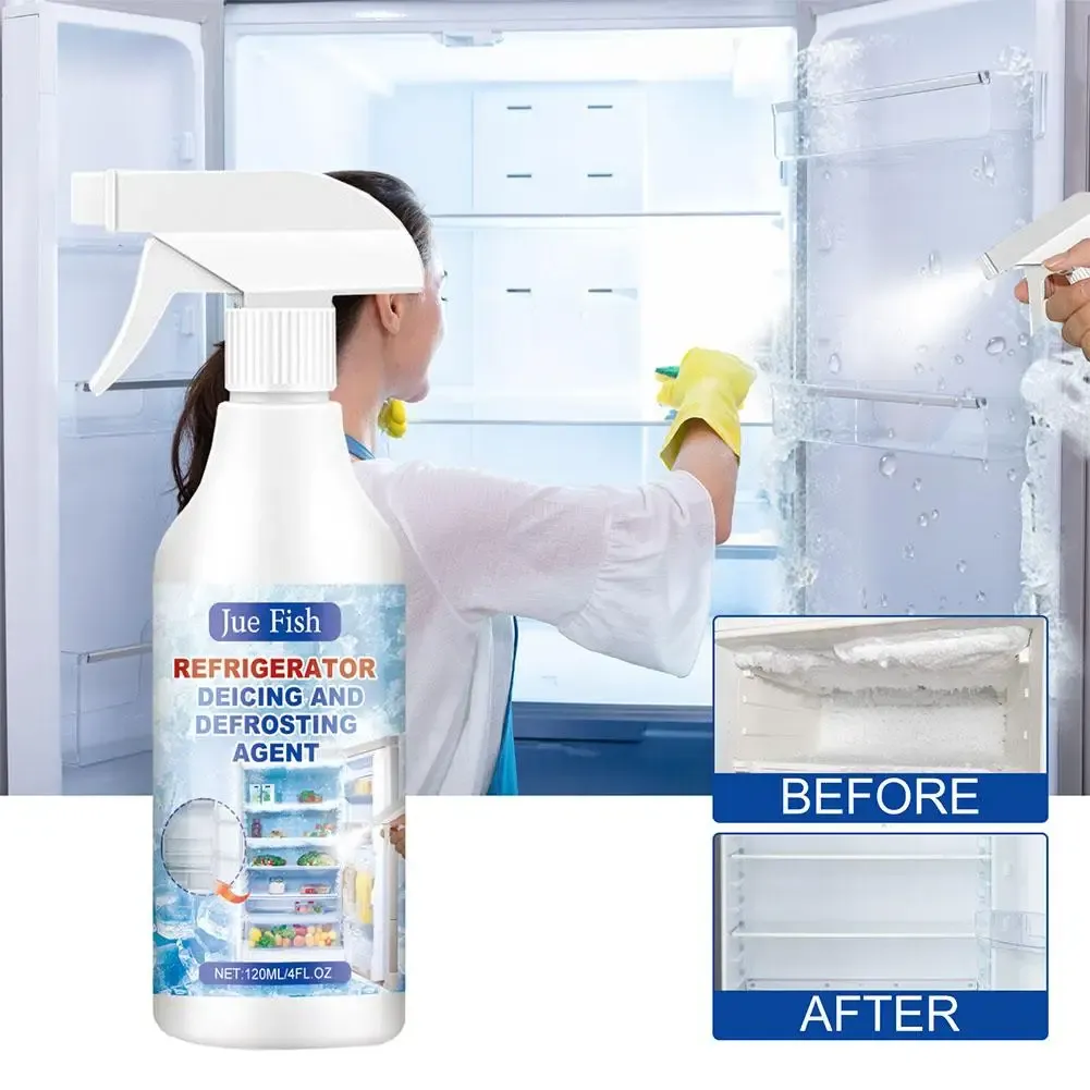 Spray dégivrant 120 ml pour réfrigérateur et congélateur domestique