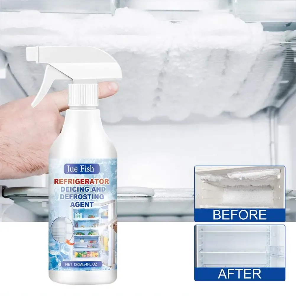 Détail du spray de dégivrage pour réfrigérateur