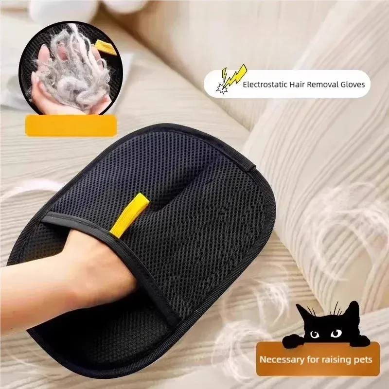 Gant réutilisable pour poils d'animaux