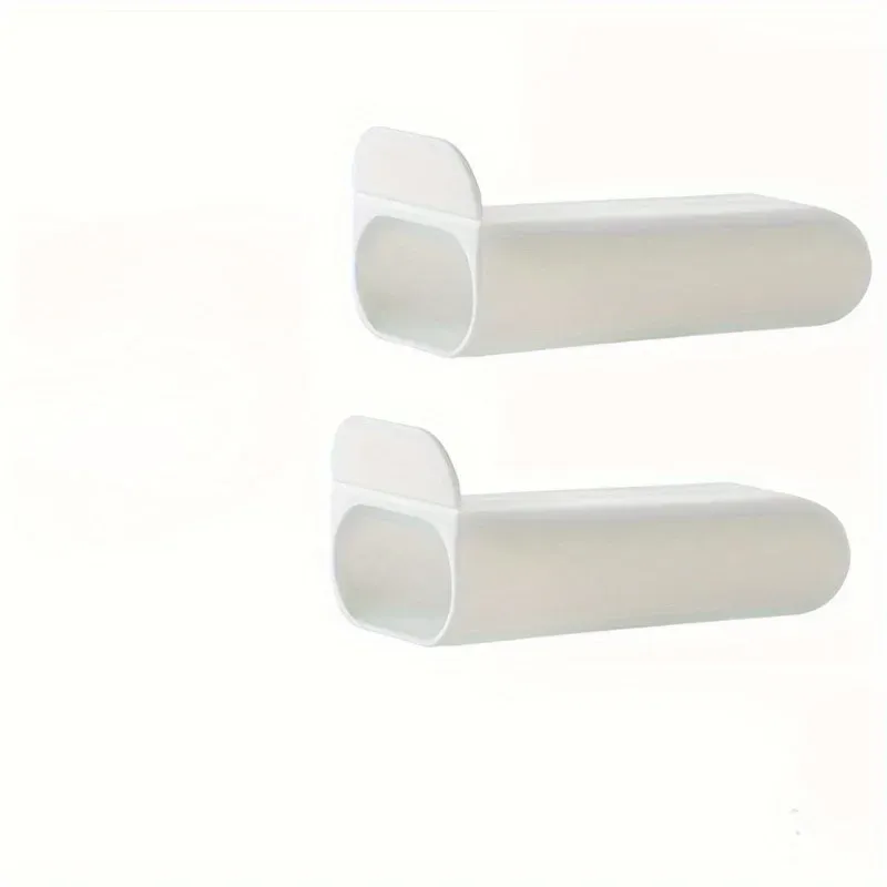Porte-stylos de bureau, lot de 1 ou 2 pièces, conteneurs de rangement pour crayons, organisateur de bureau en plastique PP avec adhésif fort et bords arrondis 6