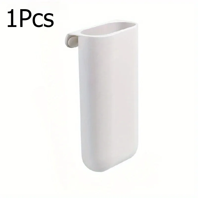 Porte-stylos de bureau, lot de 1 ou 2 pièces, conteneurs de rangement pour crayons, organisateur de bureau en plastique PP avec adhésif fort et bords arrondis 8