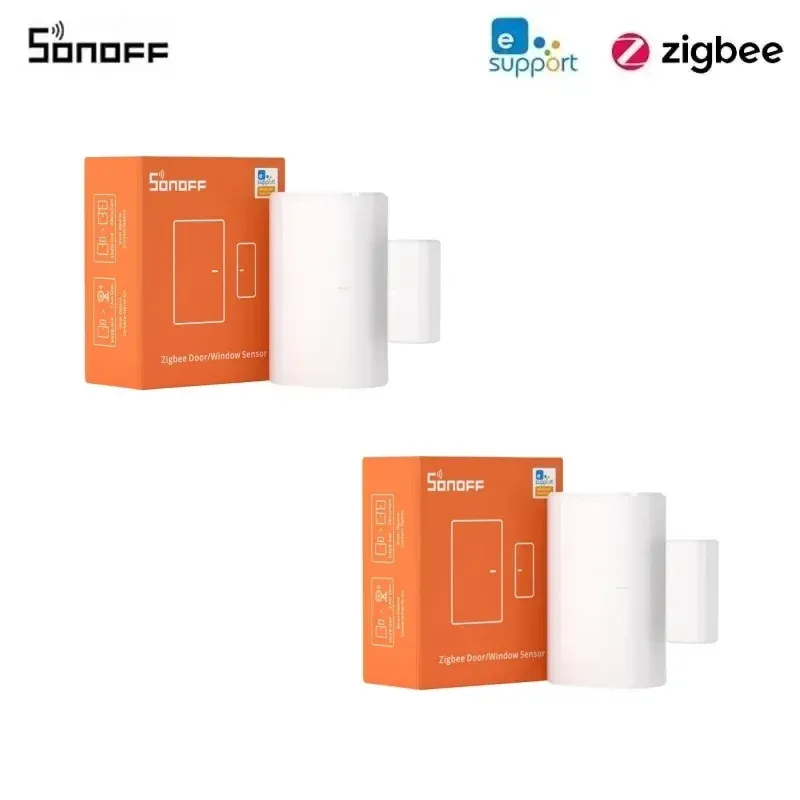 SONOFF SNZB-04P Capteur de porte Zigbee, liaison de scène intelligente locale, alerte anti-effraction, sécurité domestique, compatible Alexa et Google 13