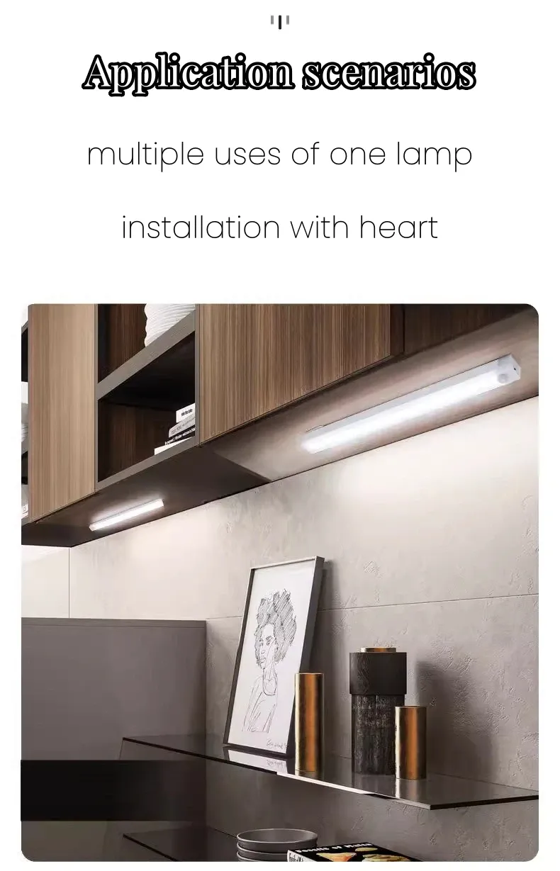 Lampe LED sans fil à détecteur de mouvement