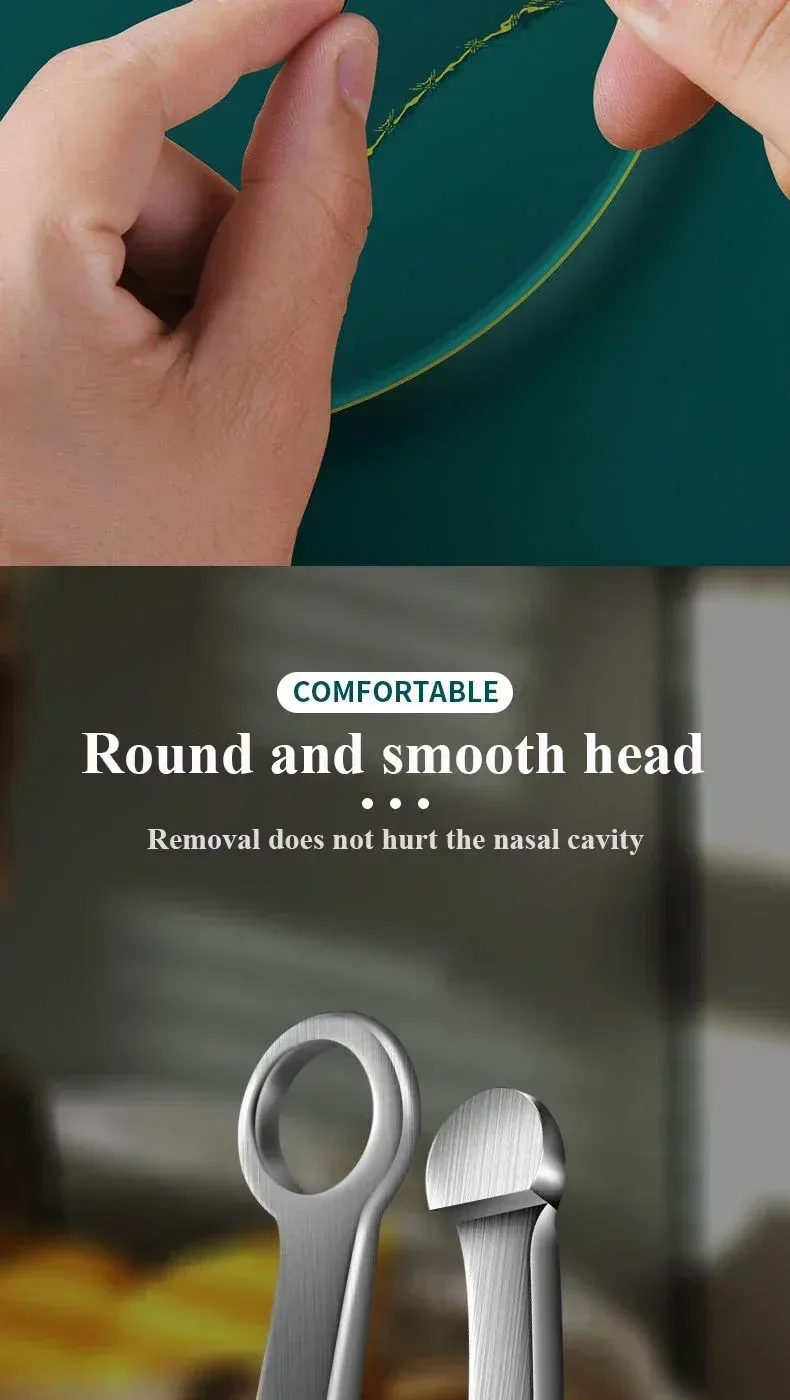 Rasoir nasal manuel, design compact