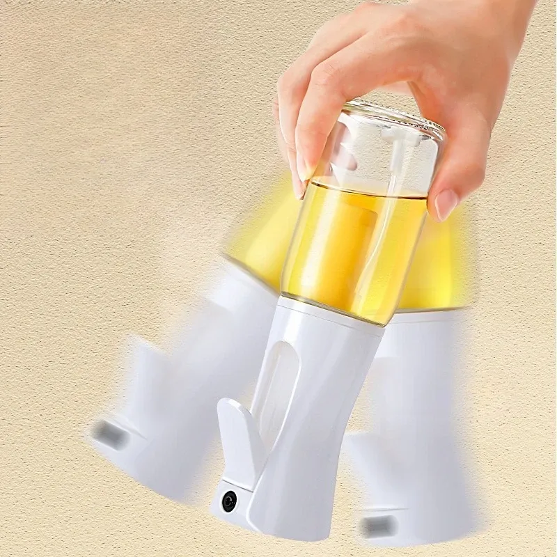 Bouteille pulvérisatrice en verre pour huile comestible, cuisine et friteuse à air 5