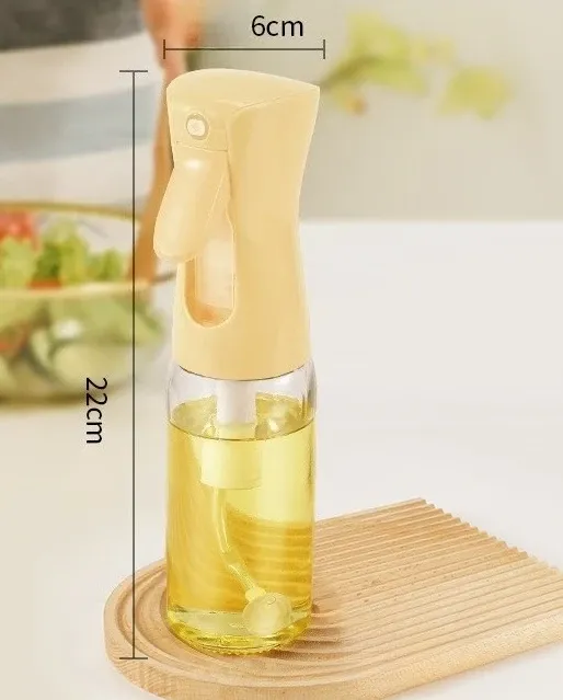 Bouteille pulvérisatrice en verre pour huile comestible, cuisine et friteuse à air 7
