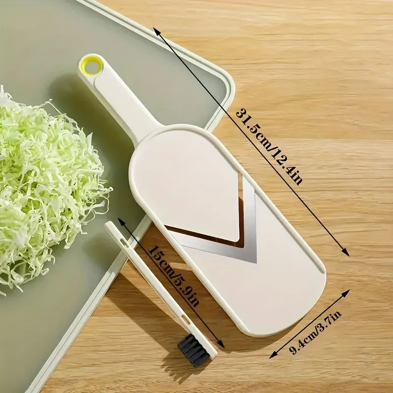 Coupe-légumes multifonction : trancheur et râpe de cuisine 7