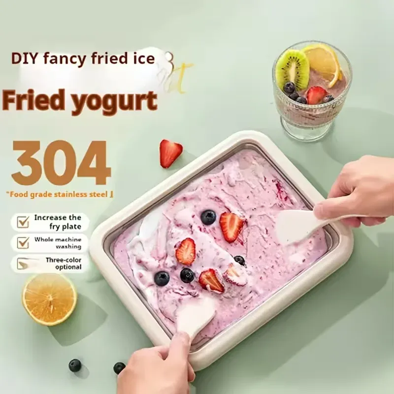 Préparation de glace roulée
