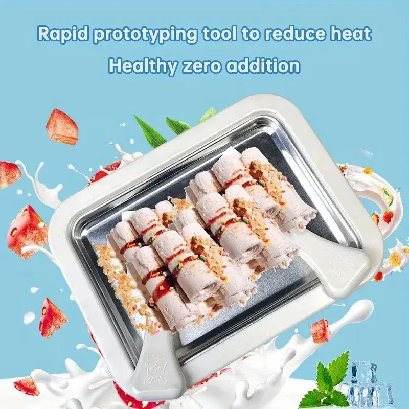 Détail de la machine à glace roulée