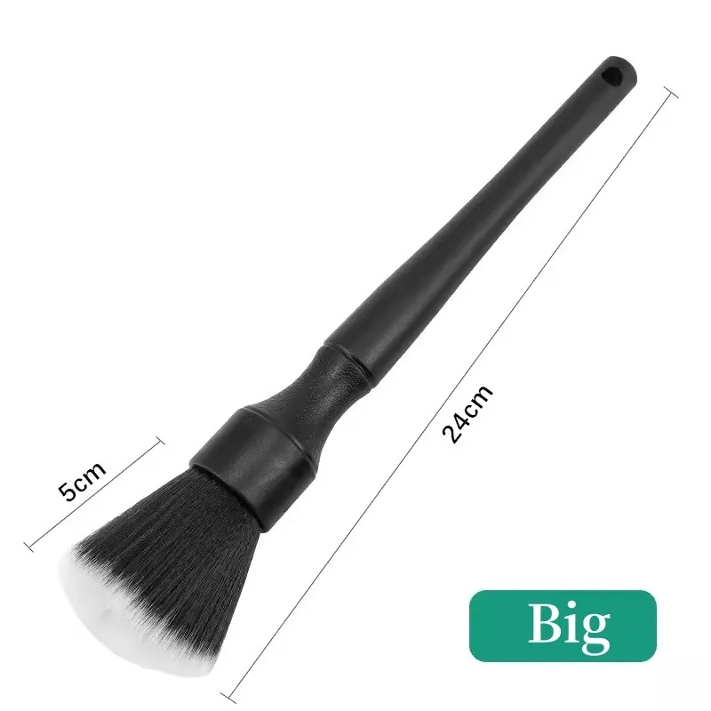 Brosse à poils doux pour intérieur automobile, plumeau pour tableau de bord, brosse pour livres et outil moto 7