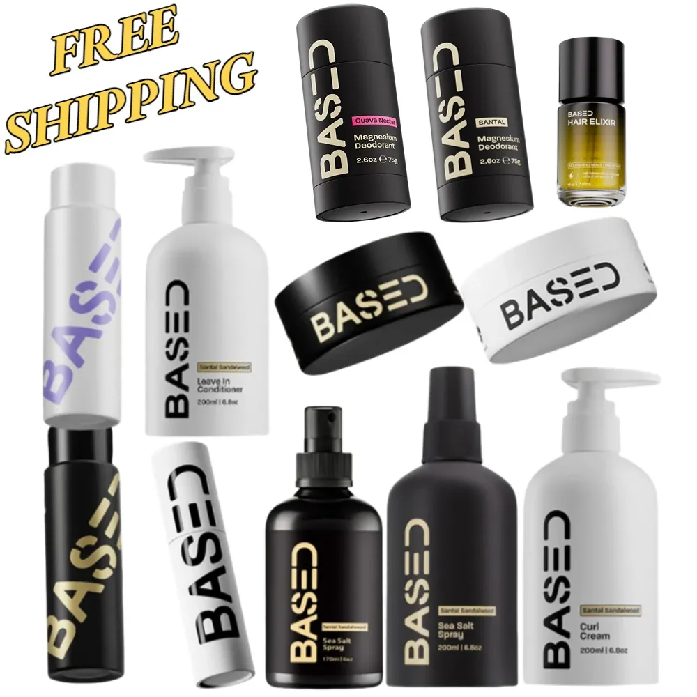 BASDE – Ensemble de coiffure : spray au sel de mer, poudre volumisante, cire de goyave, déodorant et essence brillance pour tous types de cheveux - Image 1
