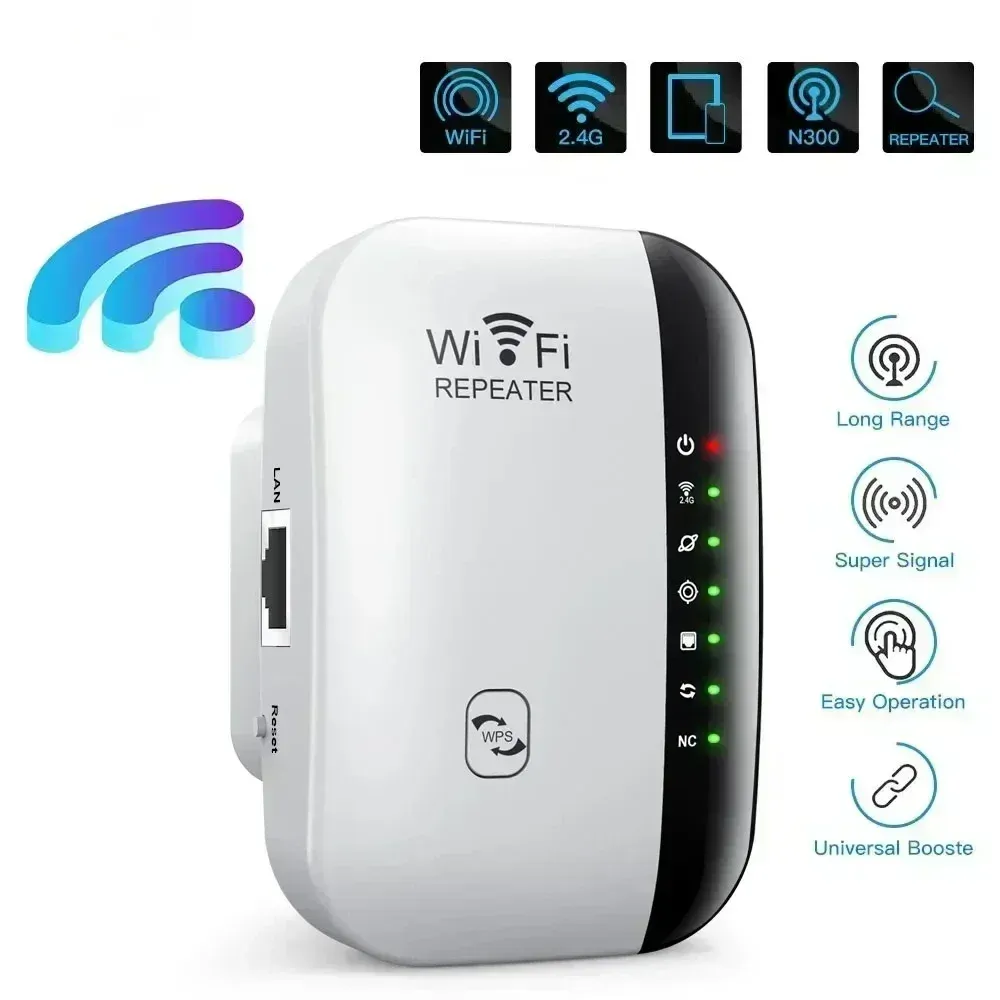 Répéteur Wi-Fi amplificateur de signal, vue principale